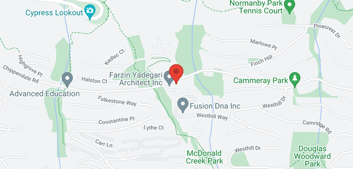 map of 303 2210 CHIPPENDALE ROAD